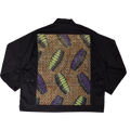 GRAFFITI ARMY SHIRT JACKET IN BLACK